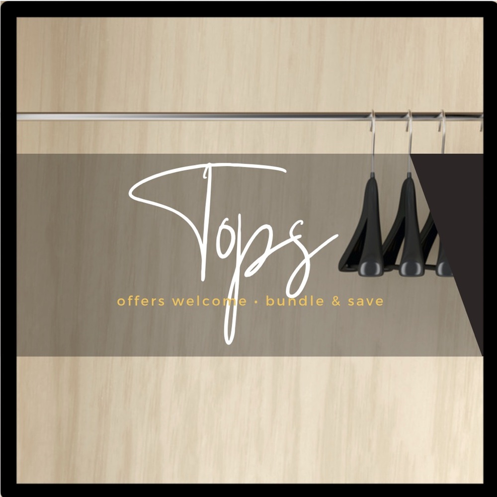 🖤Tops ⚜️ Blouses 🕋 Tanks ⚜️ Tees🖤